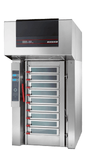  The perfect combination of a deck and rack oven. 